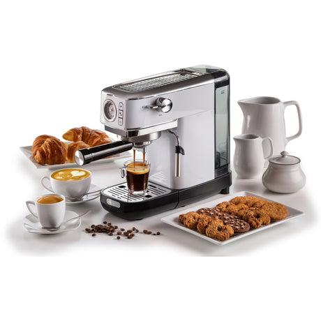Cafetera espresso Ariete moderna espresso slim 1381 14 (blanca)