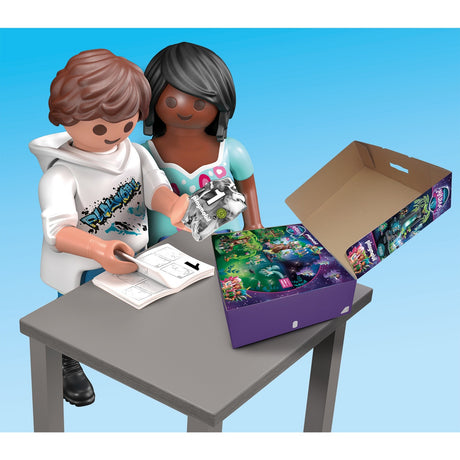 Playmobil ayuma - juguete de construcción fuente de energía mágica (70800)