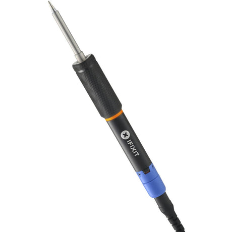 Soldador de estación de soldadura portátil Ifixit fixhub power series (negro azul, 100 vatios, USB-C, central eléctrica)