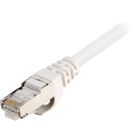 Cable de red Sharkoon SFTP, RJ-45 con Cat.6 (blanco, 5 metros)