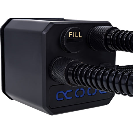 Refrigeración por agua Alphacool eisbaer 360 (negro, conector de ventilador pwm de 4 pines)