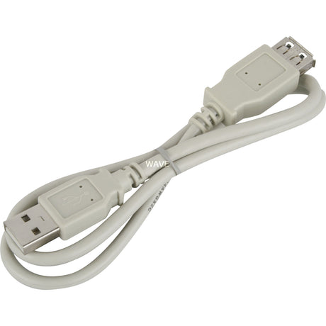 Cable alargador USB 2.0 Goobay (gris, 0,6 metros)