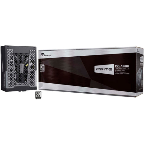 Fuente de alimentación modular Seasonic Prime PX-1600 de 1600 vatios (negro, 2x 12VHPWR, 8x PCIe)