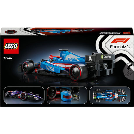 Lego Speed Champions Aplicación Visa Cash RB VCarb 01 Juego de coches de carreras de F1 - 77246