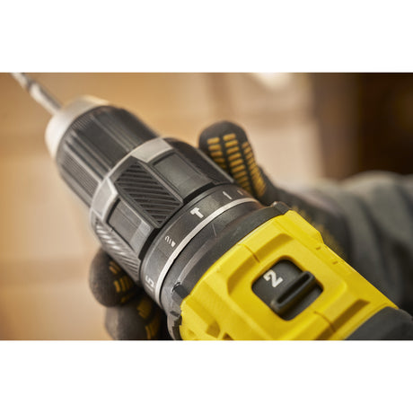 Atornillador taladro percutor Stanley Fatmax V20 18V (negro amarillo, batería y cargador no incluidos)