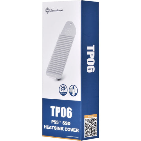 Disipador Silverstone tp06 (plateado, para playstation 5)