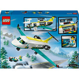 Lego ® city avión ambulancia, avión de juguete - 60465