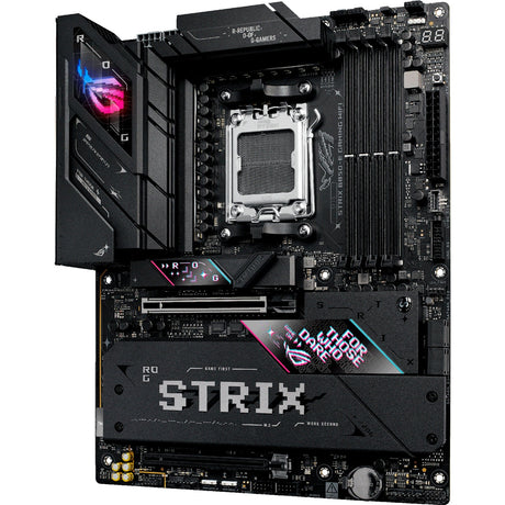 Placa base Asus ROG Strix B850-E Gaming WiFi Socket AM5 (Negro, RAID, 5GB-LAN, Wi-Fi 7, BT, Sonido, ATX)
