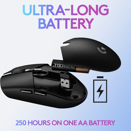 Ratón inalámbrico para juegos Logitech g305 lightspeed (blanco, 200 – 12 000 ppp)