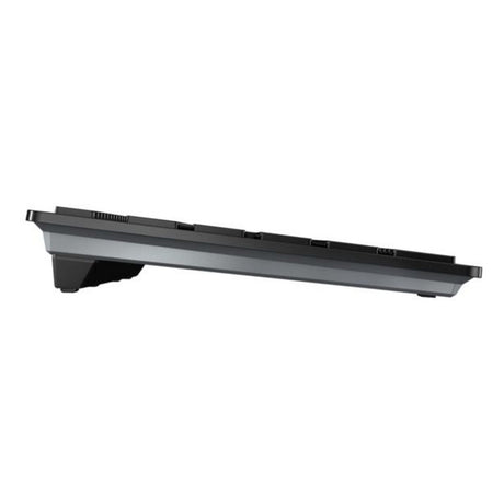 Teclado inteligente Cherry KW 9100 (negro, distribución UE (QWERTY), interruptores de tijera, 100%, ABS, USB-C, 2,4 GHz, Bluetooth)