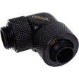 Conexión de ajuste de compresión Alphacool eiszapfen 13 de 10 mm (negro, giratorio en el lado de la rosca)