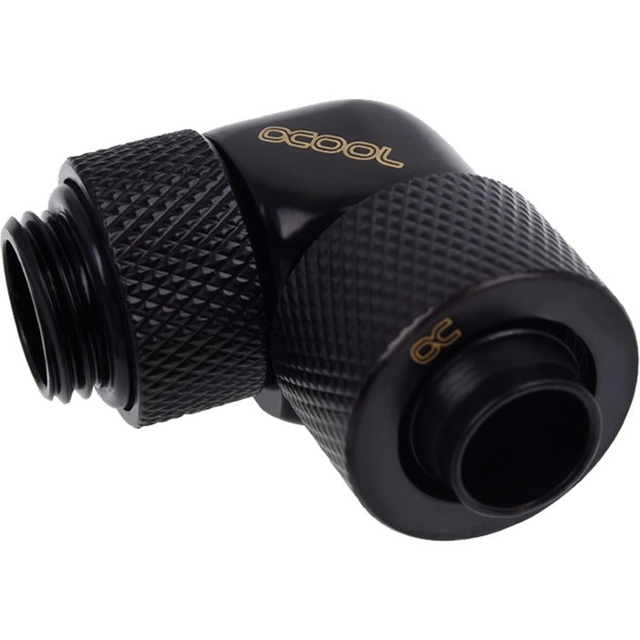 Conexión de ajuste de compresión Alphacool eiszapfen 13 de 10 mm (negro, giratorio en el lado de la rosca)