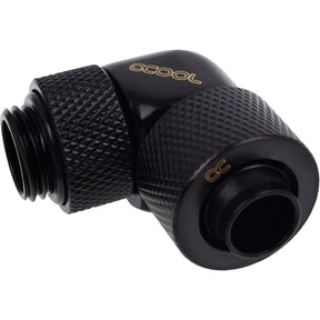 Conexión de ajuste de compresión Alphacool eiszapfen 13 de 10 mm (negro, giratorio en el lado de la rosca)