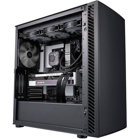 Carcasa torre midi Silverstone seta q1 (negro | 2x USB-A | 1x USB-C)