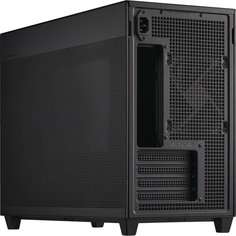 Caja mini torre Asus Prime Ap201 (negro | 2x USB-A | 1x USB-C | vidrio templado)