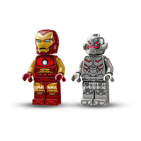 Lego® marvel set de juego iron man mech vs. ultron - 76307