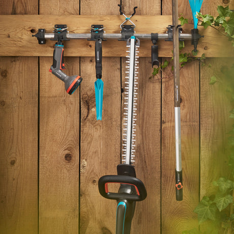 Cortasetos a batería Gardena easycut 55 18v solo (gris turquesa, 14735-55, batería y cargador no incluidos)