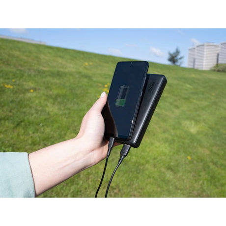 Trust primo batería externa ecológica de 20 000 mah (negro)