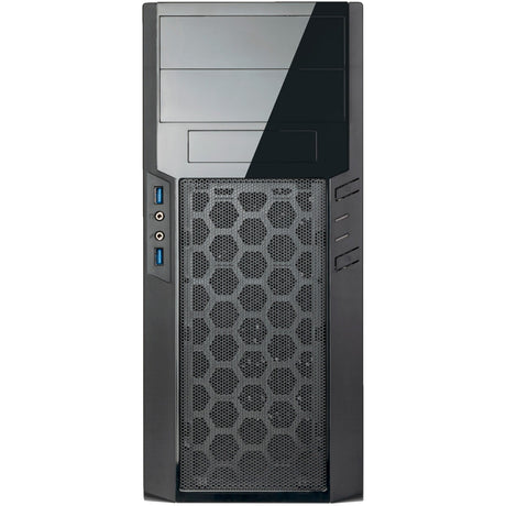 Carcasa de torre midi Silverstone sst-ps13b (negro | 2x USB-A)