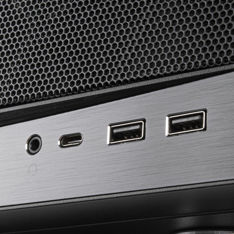 Carcasa HTPC Silverstone SST-GD11B (negra | 2x USB-A | 1x USB-C)