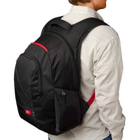 Mochila deportiva Case logic 16 (negra, dlbp-116k, venta al por menor)