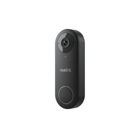 Timbre con video poe con cable Reolink smart 2k+ y timbre (negro)