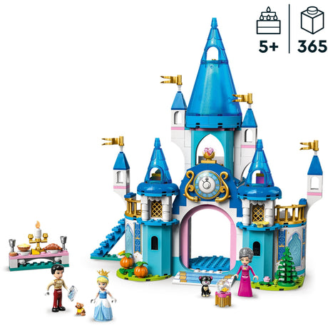 Lego Disney Princess - Juguete de construcción El Castillo de Cenicienta y el Príncipe Guapo (43206)