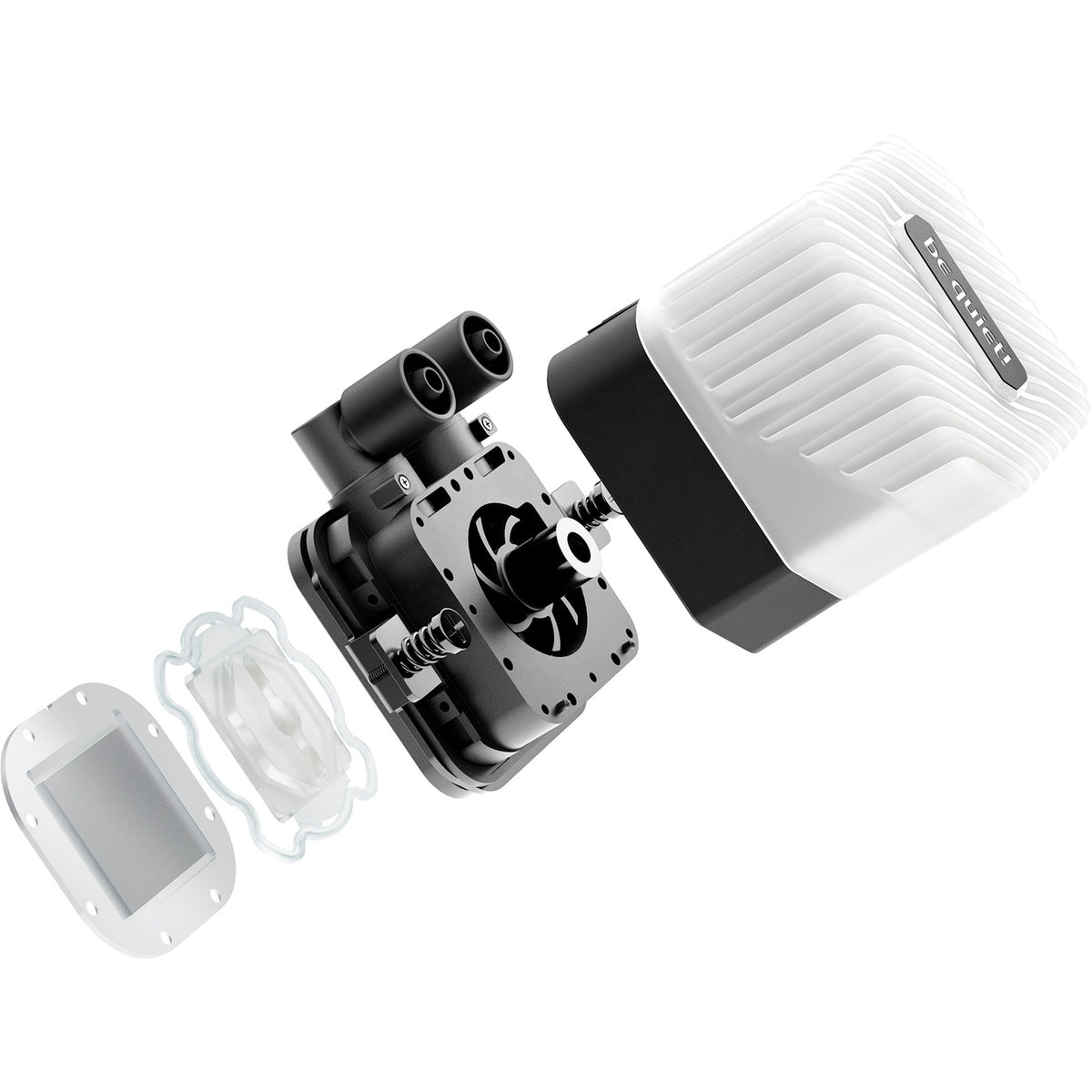 ¡Tranquilizarse! light loop 360 argb refrigeración por agua (negro)