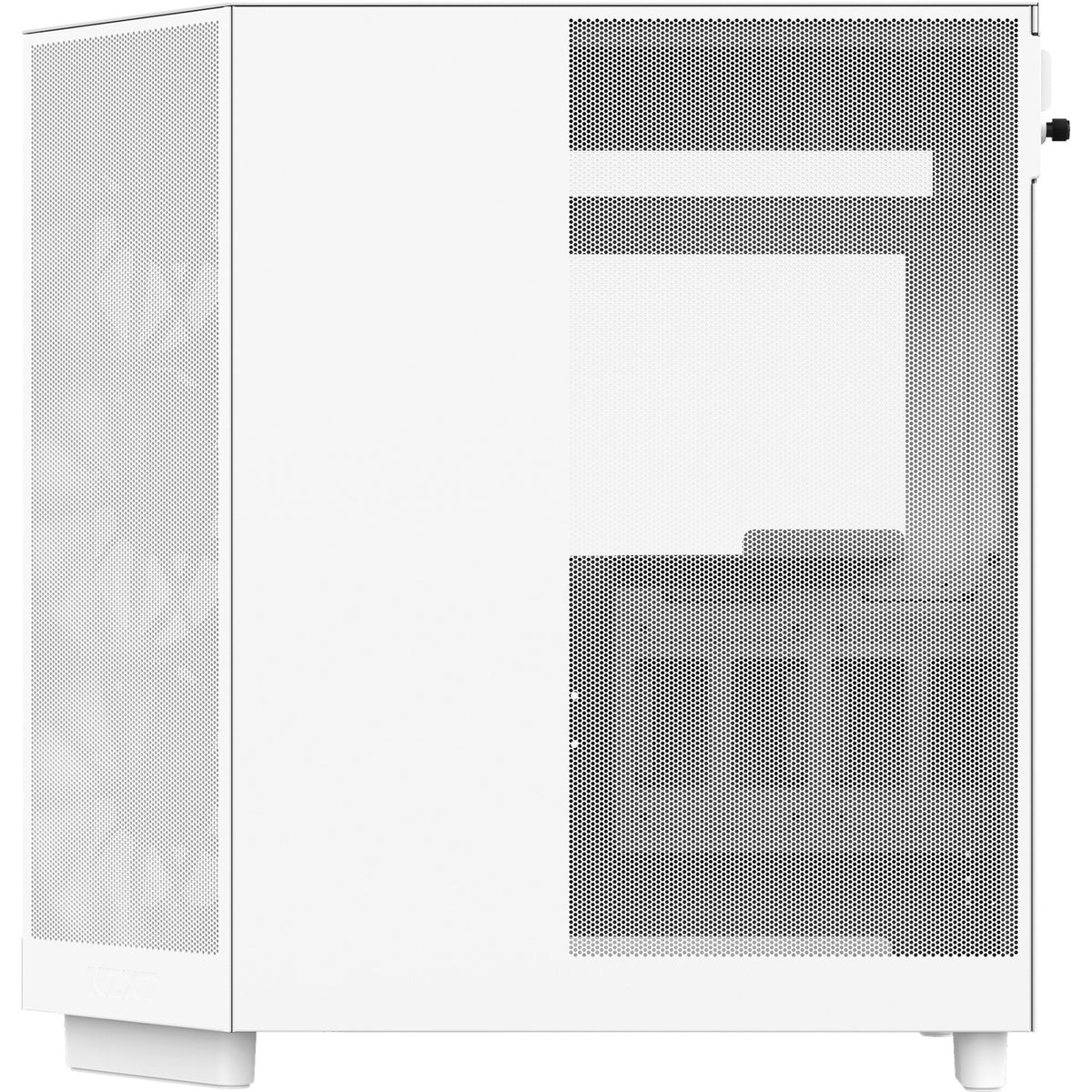 Carcasa midi tower nzxt h6 flow (blanco | 2x USB-A | 1x USB-C | vidrio templado)