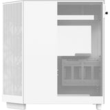 Carcasa midi tower nzxt h6 flow (blanco | 2x USB-A | 1x USB-C | vidrio templado)