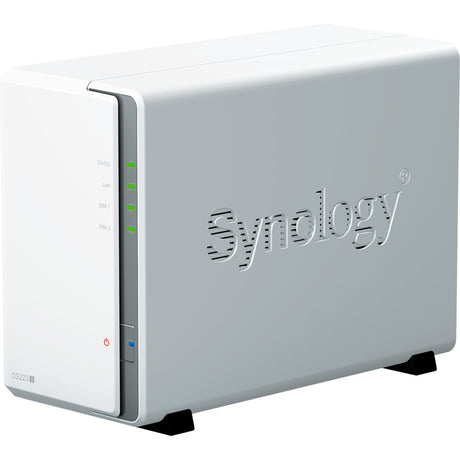 Synology disk station ds223j nas (blanco, 2x USB 3.2 gen 1)