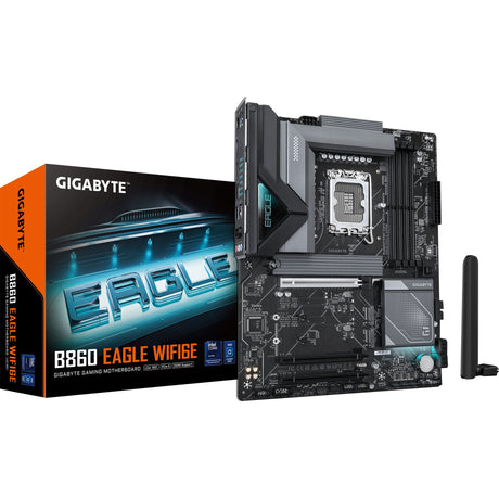 Placa base Gigabyte B860 Eagle WiFi 6E Socket 1851 (RAID, 2.5GB LAN, WiFi 6E, BT, Sonido, ATX)