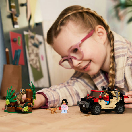 Lego jurassic world 76972 escape del eaptor todoterreno