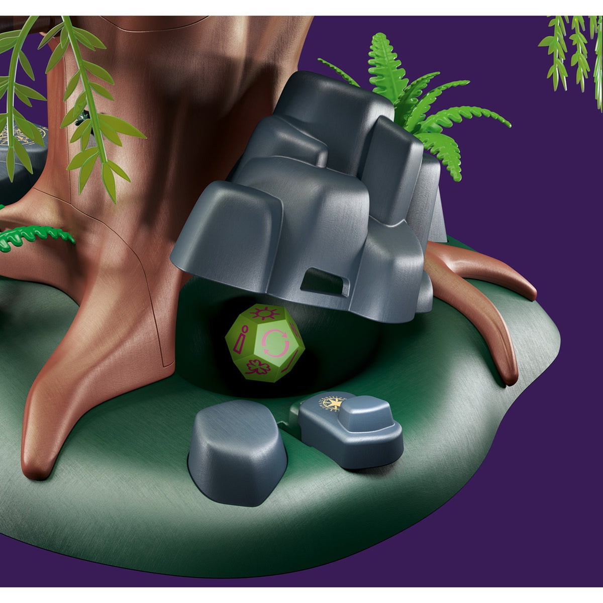 Playmobil ayuma - juguete de construcción árbol de la sabiduría (70801)