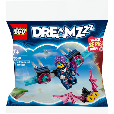 Lego Dreamzzz - Juguete de construcción Jetpack Booster Z-Blob y Bunchu Spider Escape de Zoey (30660)