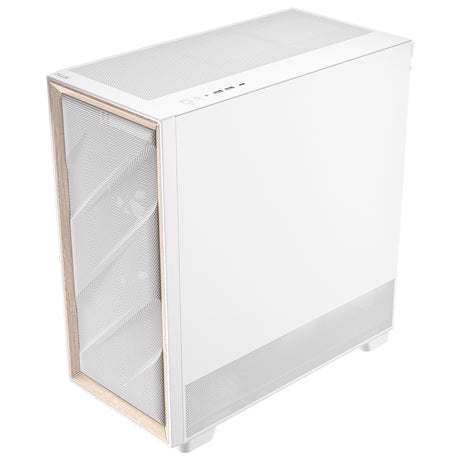 Carcasa de torre midi Antec flux (blanca | 2x USB-A | 1x USB-C | vidrio templado)