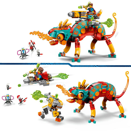 Lego dreamzzz juguete camaleón de fuego de mateo - 71492