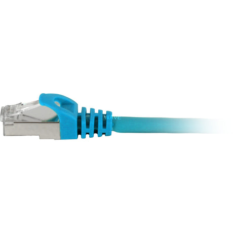 Cable de red Sharkoon SFTP, RJ-45 con Cat.6 (azul, 0,5 metros)
