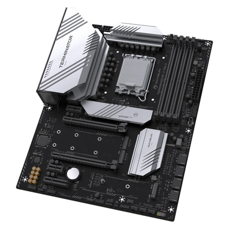 Placa base Maxsun MS-Terminator Z790-A Socket 1700 (negra, RAID, 2,5 GB-LAN, Sonido, ATX)