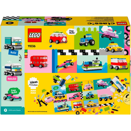Vehículos creativos clásicos Lego - 11036