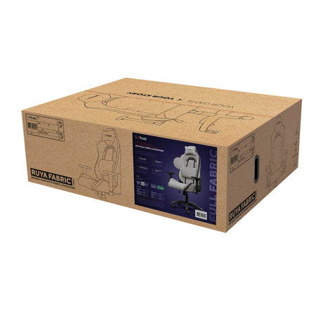 Trust GXT 723 Ruya cómoda silla gaming de tela