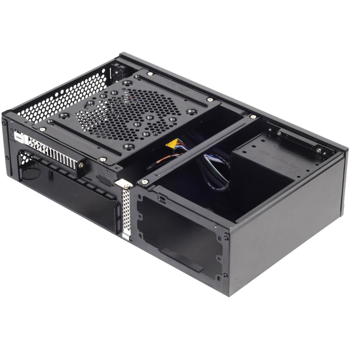Carcasa Silverstone milo ml05b htpc (negro | 2x usb-a)