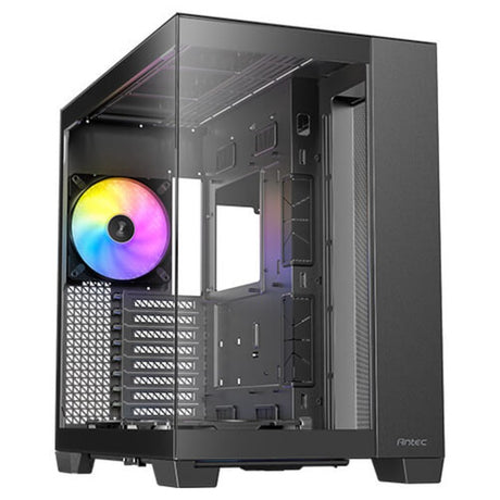 Carcasa torre midi Antec c8 argb (negro | 2x USB-A | 1x USB-C | vidrio templado)