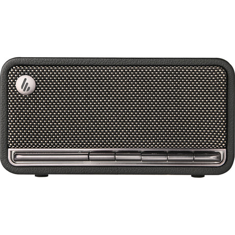 Edifier MP230 altavoz retro Bluetooth (negro, Bluetooth, microSD, AUX, USB-C)
