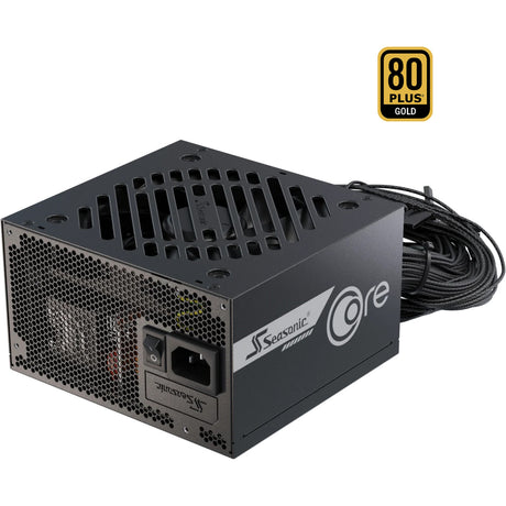 Fuente de alimentación Seasonic core gc-750 atx 3,1, 750 vatios (negro, 1x 12v-2x6, 2x pcie)