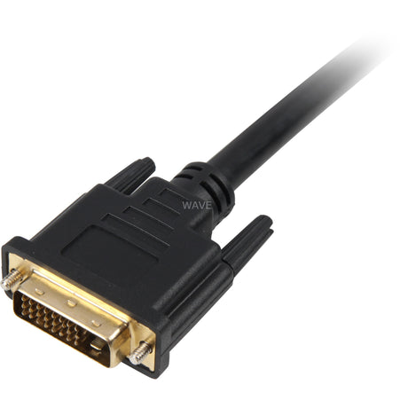 Cable Sharkoon DVI-D (negro, 1 metro)