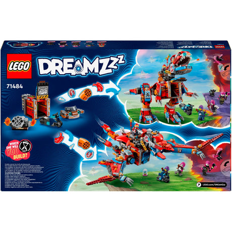 Lego dreamzzz - dinosaurio robot coopers c. juguetes de construcción rex (71484)