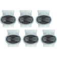 Abrazadera para cables Gardena, clip para cables de 24 v (gris, 1282-20, 6 piezas)