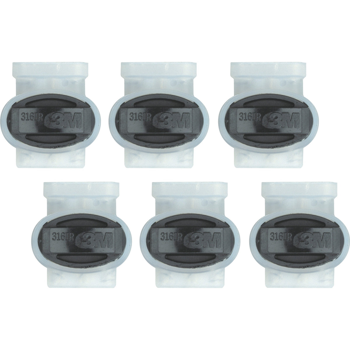 Abrazadera para cables Gardena, clip para cables de 24 v (gris, 1282-20, 6 piezas)