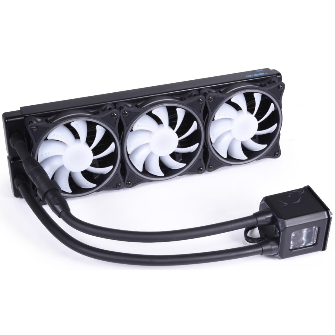 Alphacool eisbaer 360 aurora hpe refrigeración por agua (negro)